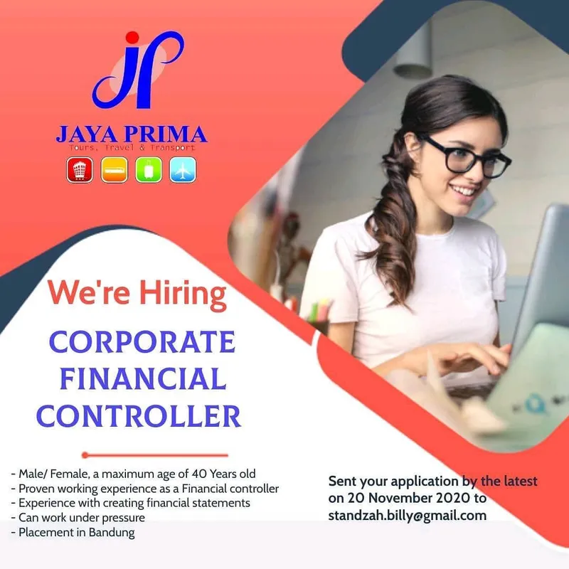 JAYA PRIMA - Corporate Financial Controller - image 1